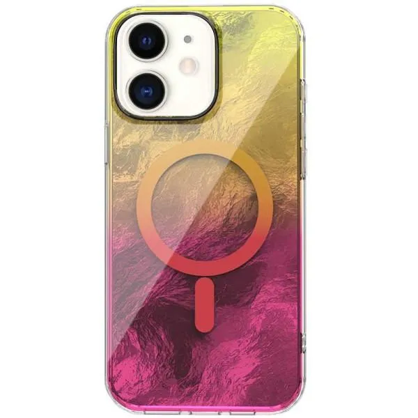 Чехол TPU Shiny Mountain Magnetic Fit для Apple iPhone 11 (6.1") — Желтый — фото 1 Чехол TPU Shiny Mountain Magnetic Fit для Apple iPhone 11 (6.1") — Желтый — фото 1