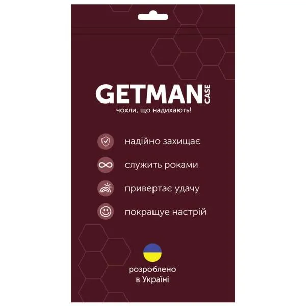 TPU чехол GETMAN Ease logo усиленные углы для Apple iPhone XR (6.1") — Прозрачный — фото 3