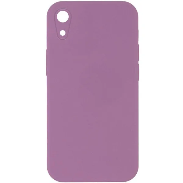 Чехол Silk Square Full Camera Protective (AA) NO LOGO для Apple iPhone XR (6.1") — Лиловый Чехол Silk Square Full Camera Protective (AA) NO LOGO для Apple iPhone XR (6.1") — Лиловый