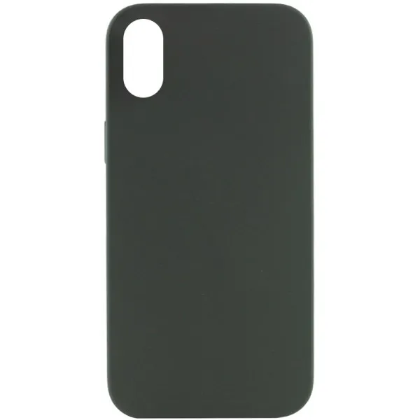 Чехол Silk Full Protective (AA) NO LOGO для Apple iPhone XR (6.1") — Зеленый — фото 1 Чехол Silk Full Protective (AA) NO LOGO для Apple iPhone XR (6.1") — Зеленый — фото 1