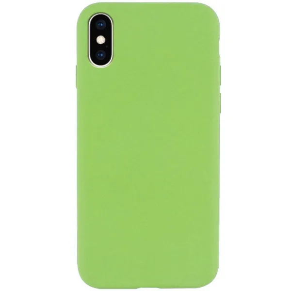 Чехол Silk Full Protective (AA) NO LOGO для Apple iPhone X / XS (5.8") — Мятный Чехол Silk Full Protective (AA) NO LOGO для Apple iPhone X / XS (5.8") — Мятный