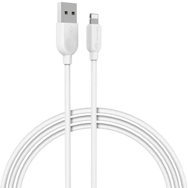 Дата кабель Borofone BX14 USB to Lightning (3m) — Білий — фото 1 Дата кабель Borofone BX14 USB to Lightning (3m) — Білий — фото 1