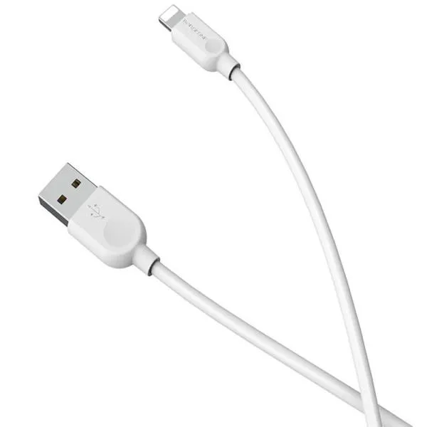 Дата кабель Borofone BX14 USB to Lightning (3m) — Білий — фото 2 Дата кабель Borofone BX14 USB to Lightning (3m) — Білий — фото 2