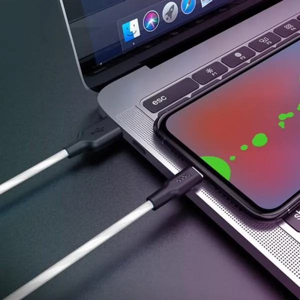 Дата кабель Hoco X21 Plus Silicone MicroUSB Cable (1m) — Чорний — фото 5 Дата кабель Hoco X21 Plus Silicone MicroUSB Cable (1m) — Чорний — фото 5