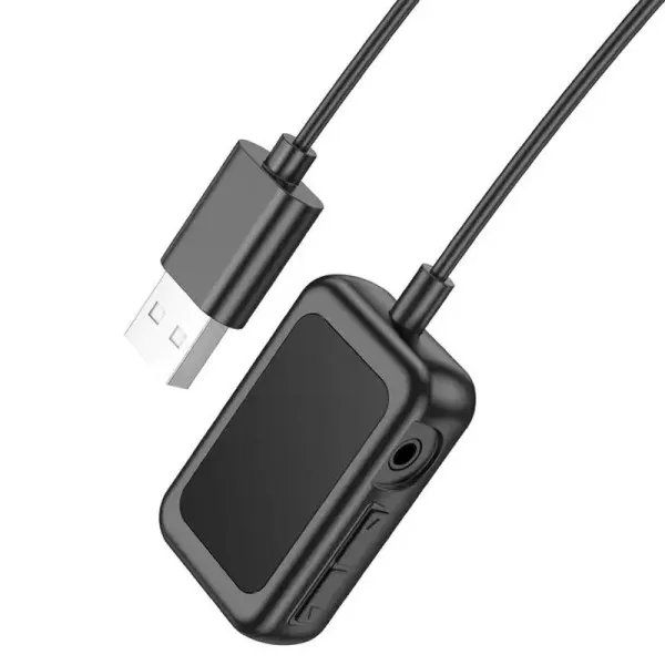 Bluetooth аудио ресивер Borofone BC49 June (USB-A) — Черный — фото 3