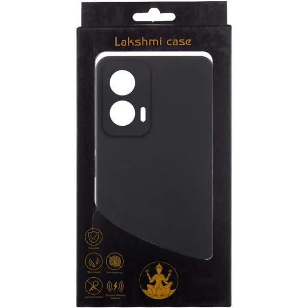 Чехол Silicone Cover Lakshmi Full Camera (AAA) для Motorola Edge 60 Pro — Черный — фото 4
