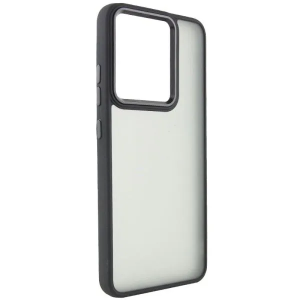 Чехол TPU+PC Lyon Frosted для Motorola Moto E40 — Черный — фото 1 Чехол TPU+PC Lyon Frosted для Motorola Moto E40 — Черный — фото 1