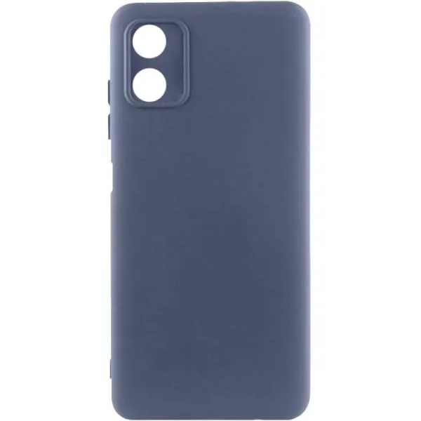 Чехол TPU GETMAN Liquid Silk Full Camera для Motorola Moto G04 / E14 — Синий — фото 1 Чехол TPU GETMAN Liquid Silk Full Camera для Motorola Moto G04 / E14 — Синий — фото 1