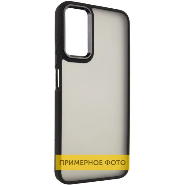 Чехол TPU+PC Lyon Frosted для Motorola Moto G05 / E15 4G — Черный Чехол TPU+PC Lyon Frosted для Motorola Moto G05 / E15 4G — Черный