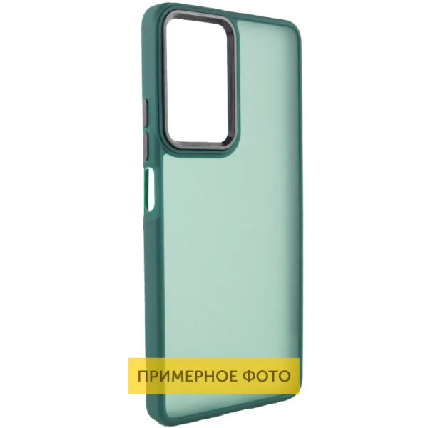 Чехол TPU+PC Lyon Frosted для Motorola Moto G05 / E15 4G — Зеленый Чехол TPU+PC Lyon Frosted для Motorola Moto G05 / E15 4G — Зеленый