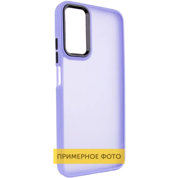 Чехол TPU+PC Lyon Frosted для Motorola Moto G05 / E15 4G — Фиолетовый Чехол TPU+PC Lyon Frosted для Motorola Moto G05 / E15 4G — Фиолетовый