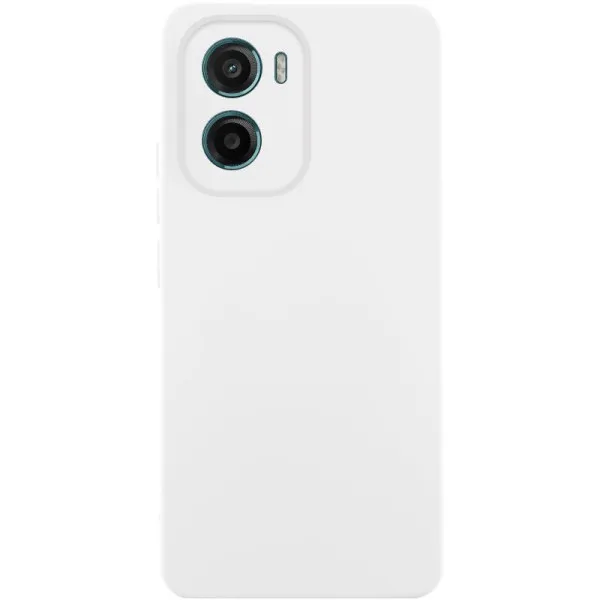Чехол Silicone Cover Ummi Lakshmi Full Camera (AA) для Motorola Moto G05 / E15 4G — Белый Чехол Silicone Cover Ummi Lakshmi Full Camera (AA) для Motorola Moto G05 / E15 4G — Белый