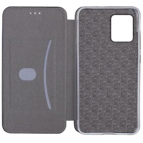 Кожаный чехол-книжка Classy для Motorola Moto G14 — Темно-синий — фото 2 Кожаный чехол-книжка Classy для Motorola Moto G14 — Темно-синий — фото 2