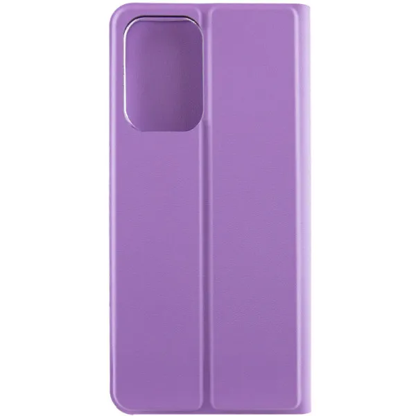 Кожаный чехол-книжка GETMAN Elegant (PU) для Motorola Moto G14 — Сиреневый — фото 3 Кожаный чехол-книжка GETMAN Elegant (PU) для Motorola Moto G14 — Сиреневый — фото 3