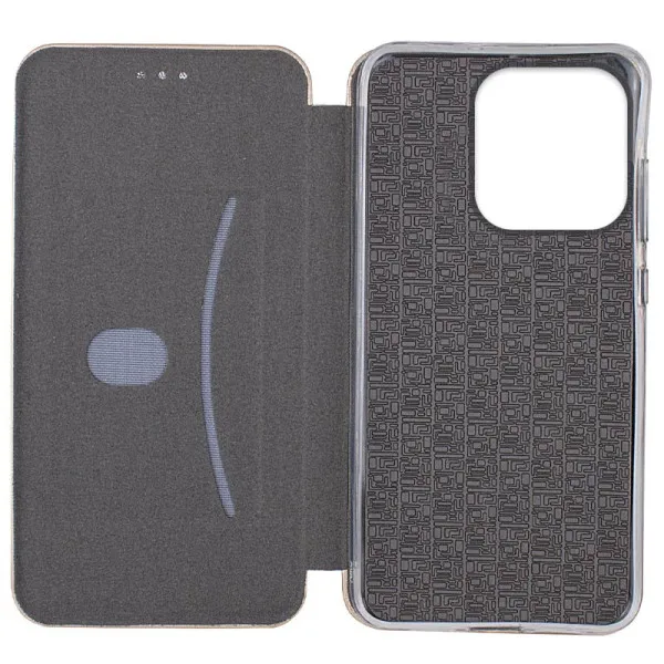 Кожаный чехол-книжка Classy для Motorola Moto G15 Power / G17 Power — Бордовый — фото 2 Кожаный чехол-книжка Classy для Motorola Moto G15 Power / G17 Power — Бордовый — фото 2