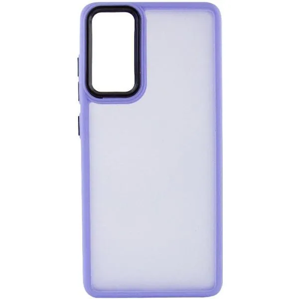 Чехол TPU+PC Lyon Frosted для Motorola Moto G24 / G04 / E14 — Фиолетовый — фото 2 Чехол TPU+PC Lyon Frosted для Motorola Moto G24 / G04 / E14 — Фиолетовый — фото 2