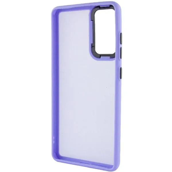 Чехол TPU+PC Lyon Frosted для Motorola Moto G24 / G04 / E14 — Фиолетовый — фото 3 Чехол TPU+PC Lyon Frosted для Motorola Moto G24 / G04 / E14 — Фиолетовый — фото 3