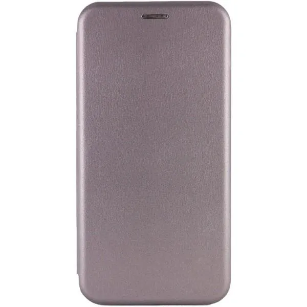 Кожаный чехол-книжка Classy для Motorola Moto G85 — Серый — фото 1 Кожаный чехол-книжка Classy для Motorola Moto G85 — Серый — фото 1