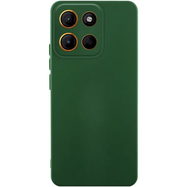 Чехол Silicone Cover Ummi Lakshmi Full Camera (AA) для Motorola Moto G86 5G — Зеленый — фото 1
