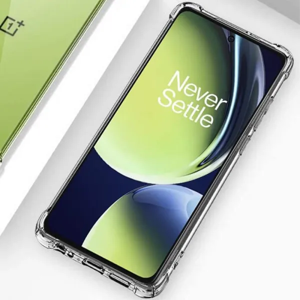 TPU чехол GETMAN Ease logo усиленные углы Full Camera для OnePlus Nord CE 3 Lite — Прозрачный — фото 2 TPU чехол GETMAN Ease logo усиленные углы Full Camera для OnePlus Nord CE 3 Lite — Прозрачный — фото 2