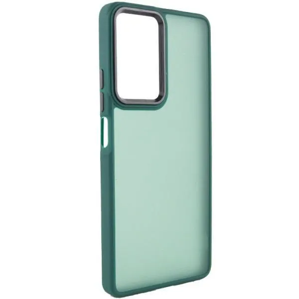Чехол TPU+PC Lyon Frosted для Oppo A58 4G — Зеленый — фото 1 Чехол TPU+PC Lyon Frosted для Oppo A58 4G — Зеленый — фото 1