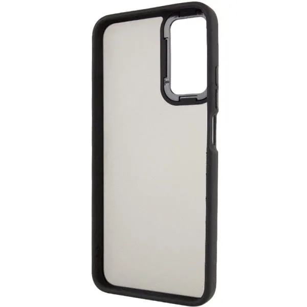 Чехол TPU+PC Lyon Frosted для Oppo A58 4G — Черный — фото 3 Чехол TPU+PC Lyon Frosted для Oppo A58 4G — Черный — фото 3