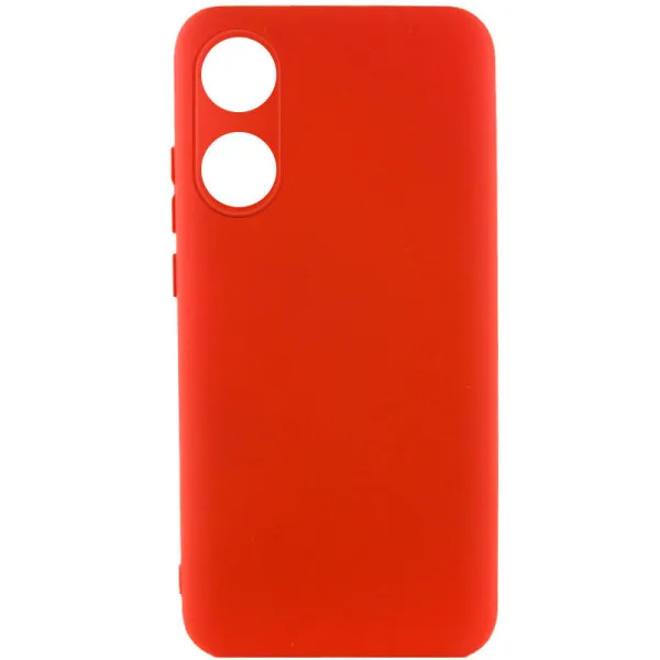 Чехол Silicone Cover Lakshmi Full Camera (AAA) для Oppo A58 4G — Красный — фото 1 Чехол Silicone Cover Lakshmi Full Camera (AAA) для Oppo A58 4G — Красный — фото 1