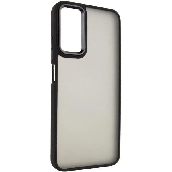 Чехол TPU+PC Lyon Frosted для Oppo A78 4G — Черный — фото 3 Чехол TPU+PC Lyon Frosted для Oppo A78 4G — Черный — фото 3