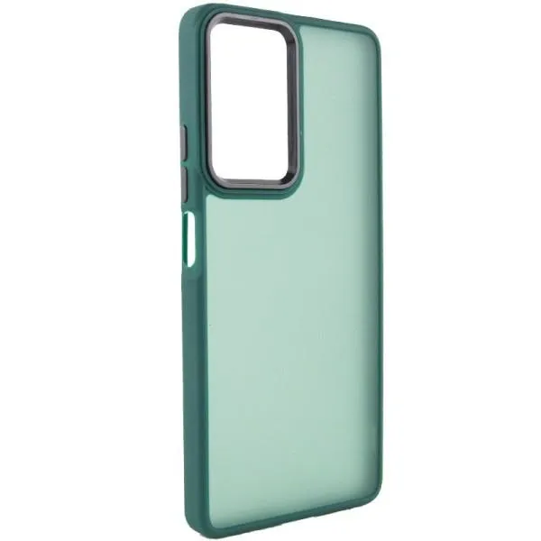Чехол TPU+PC Lyon Frosted для Oppo A78 4G — Зеленый — фото 1 Чехол TPU+PC Lyon Frosted для Oppo A78 4G — Зеленый — фото 1
