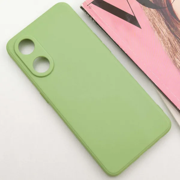 Силиконовый чехол Candy Full Camera для Oppo Reno 8 T 4G — Фисташковый — фото 2 Силиконовый чехол Candy Full Camera для Oppo Reno 8 T 4G — Фисташковый — фото 2