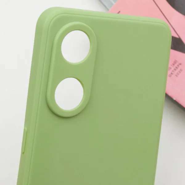 Силиконовый чехол Candy Full Camera для Oppo Reno 8 T 4G — Фисташковый — фото 5 Силиконовый чехол Candy Full Camera для Oppo Reno 8 T 4G — Фисташковый — фото 5