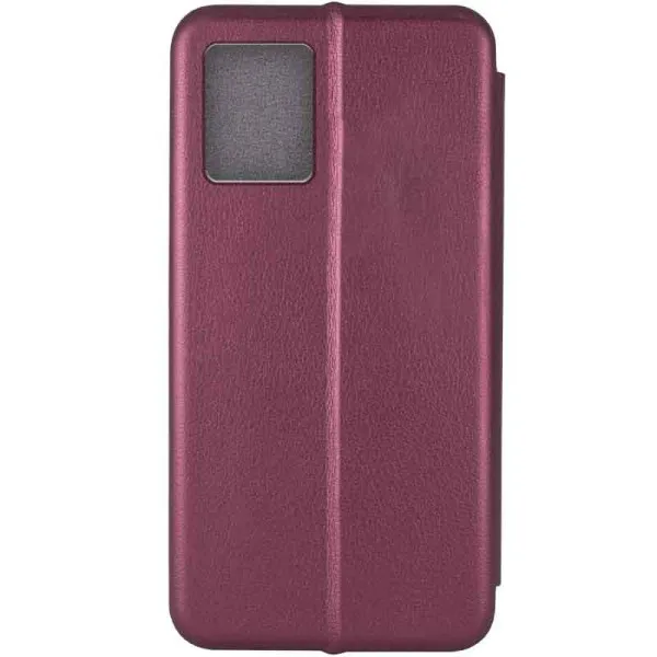 Кожаный чехол-книжка Classy для Realme 10 4G — Бордовый — фото 1 Кожаный чехол-книжка Classy для Realme 10 4G — Бордовый — фото 1