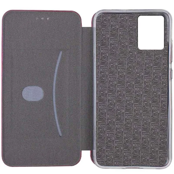 Кожаный чехол-книжка Classy для Realme 10 4G — Бордовый — фото 2 Кожаный чехол-книжка Classy для Realme 10 4G — Бордовый — фото 2
