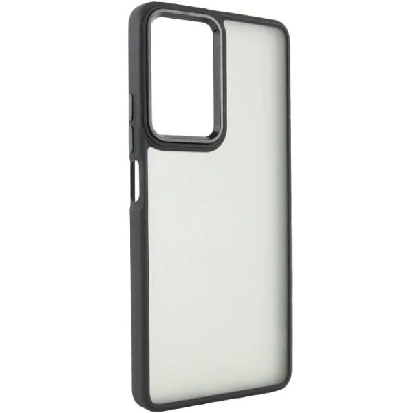 Чехол TPU+PC Lyon Frosted для Realme C33 — Черный — фото 1 Чехол TPU+PC Lyon Frosted для Realme C33 — Черный — фото 1