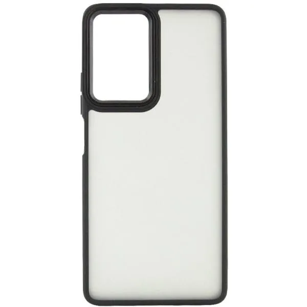 Чехол TPU+PC Lyon Frosted для Realme C33 — Черный — фото 2 Чехол TPU+PC Lyon Frosted для Realme C33 — Черный — фото 2