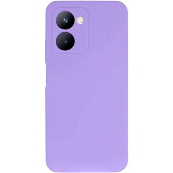 Чехол Silicone Cover Lakshmi Full Camera (AAA) для Realme C33 — Сиреневый — фото 2 Чехол Silicone Cover Lakshmi Full Camera (AAA) для Realme C33 — Сиреневый — фото 2