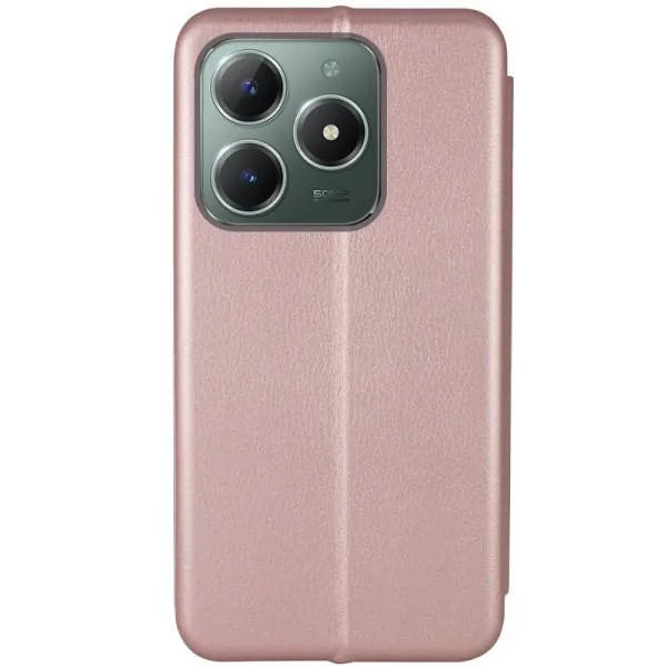 Шкіряний чохол-книжка Classy для Realme C61 4G — Rose Gold — фото 2 Шкіряний чохол-книжка Classy для Realme C61 4G — Rose Gold — фото 2