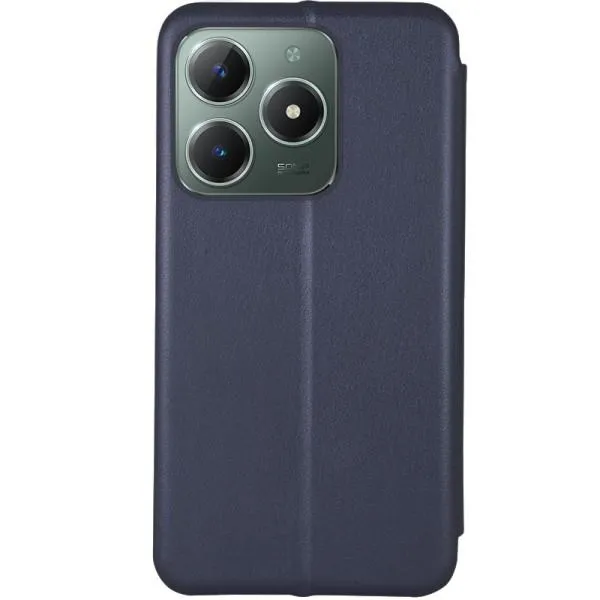 Шкіряний чохол-книжка Classy для Realme C61 4G — Темно-синій — фото 3 Шкіряний чохол-книжка Classy для Realme C61 4G — Темно-синій — фото 3