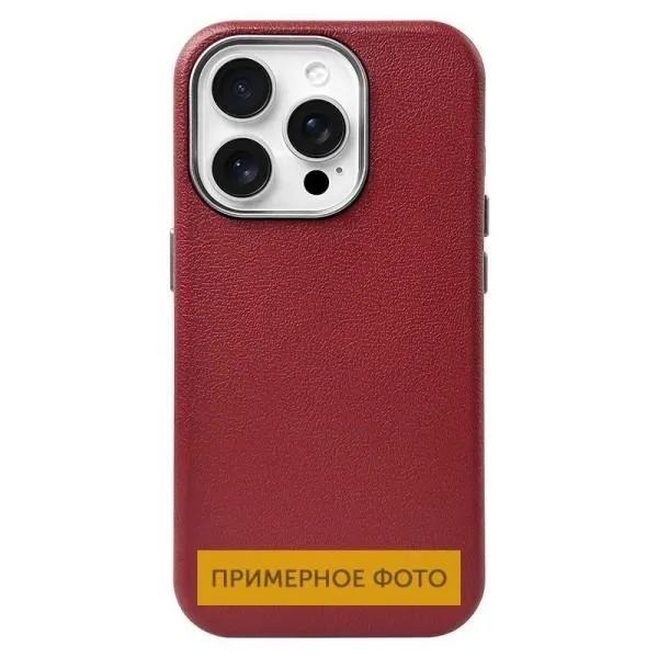 Кожаный чехол Leather Case Metal Buttons для Xiaomi Redmi 9C — Красный — фото 3 Кожаный чехол Leather Case Metal Buttons для Xiaomi Redmi 9C — Красный — фото 3