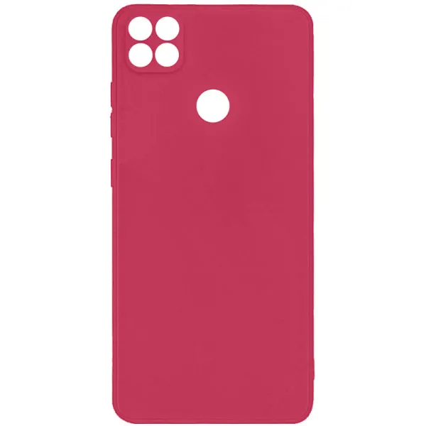 Силиконовый чехол Candy Full Camera для Xiaomi Redmi 9C — Бордовый Силиконовый чехол Candy Full Camera для Xiaomi Redmi 9C — Бордовый