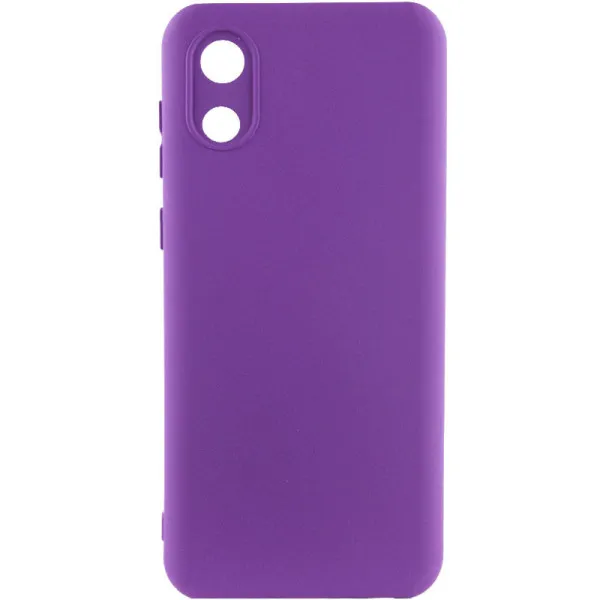 Чохол Silicone Cover Lakshmi Full Camera (A) для Samsung Galaxy A03 Core — Фіолетовий — фото 1 Чохол Silicone Cover Lakshmi Full Camera (A) для Samsung Galaxy A03 Core — Фіолетовий — фото 1