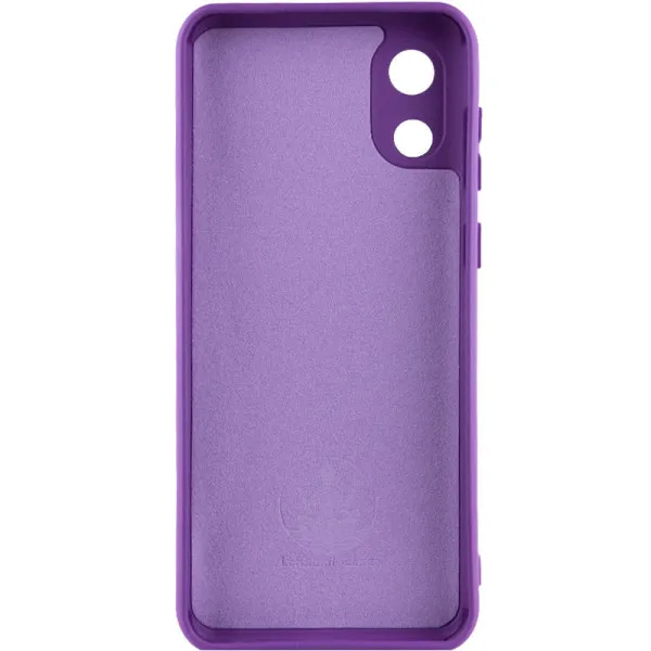 Чохол Silicone Cover Lakshmi Full Camera (A) для Samsung Galaxy A03 Core — Фіолетовий — фото 2 Чохол Silicone Cover Lakshmi Full Camera (A) для Samsung Galaxy A03 Core — Фіолетовий — фото 2