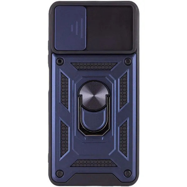 Чехол Ummi Camshield Serge Ring для Samsung Galaxy A03s — Синий — фото 2 Чехол Ummi Camshield Serge Ring для Samsung Galaxy A03s — Синий — фото 2