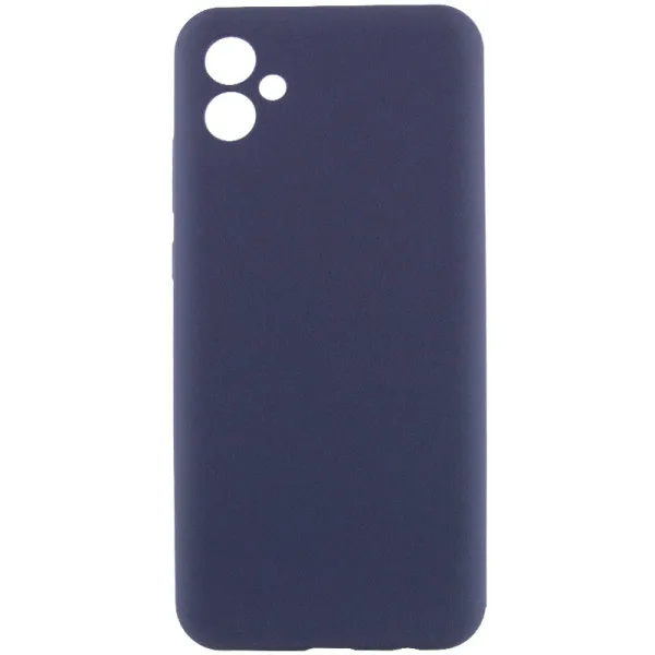 Чехол Silicone Cover Lakshmi Full Camera (AAA) для Samsung Galaxy A04e — Темно-синий — фото 1 Чехол Silicone Cover Lakshmi Full Camera (AAA) для Samsung Galaxy A04e — Темно-синий — фото 1