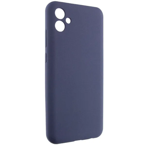 Чехол Silicone Cover Lakshmi Full Camera (AAA) для Samsung Galaxy A04e — Темно-синий — фото 2 Чехол Silicone Cover Lakshmi Full Camera (AAA) для Samsung Galaxy A04e — Темно-синий — фото 2