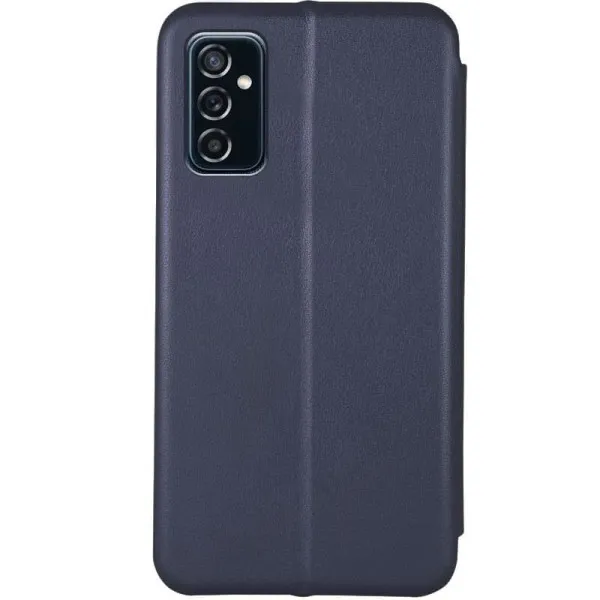 Кожаный чехол-книжка Classy для Samsung Galaxy A04s — Темно-синий — фото 3 Кожаный чехол-книжка Classy для Samsung Galaxy A04s — Темно-синий — фото 3