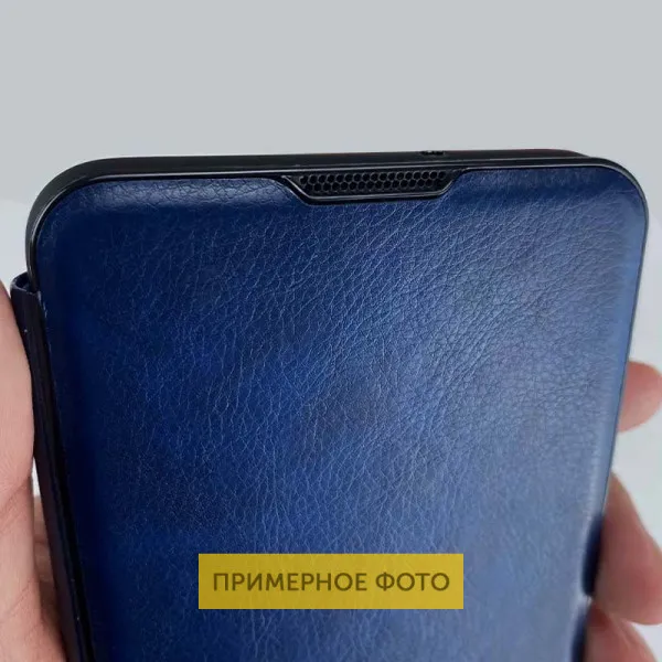 Кожаный чехол-книжка Belora для Samsung Galaxy A06 — Темно-синий — фото 5 Кожаный чехол-книжка Belora для Samsung Galaxy A06 — Темно-синий — фото 5