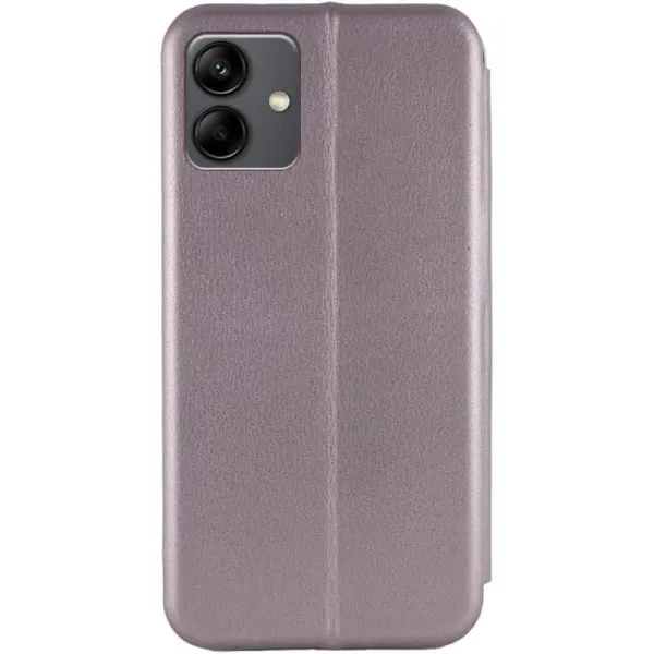 Шкіряний чохол-книжка Classy для Samsung Galaxy A06 — Сірий — фото 2