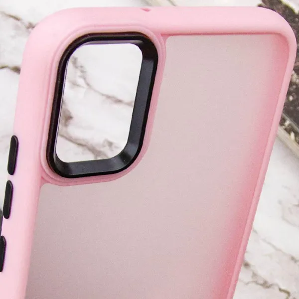 Чехол TPU+PC Lyon Frosted для Samsung Galaxy A06 — Розовый — фото 5