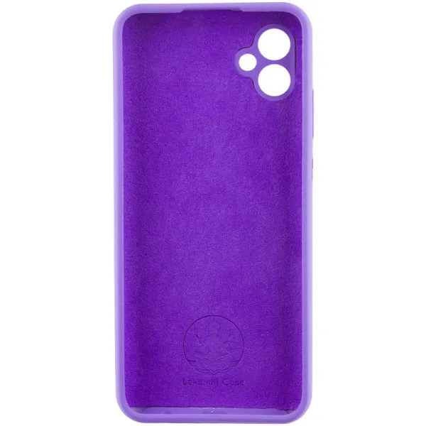 Чехол Silicone Cover Lakshmi Full Camera (AAA) для Samsung Galaxy A06 — Фиолетовый — фото 4